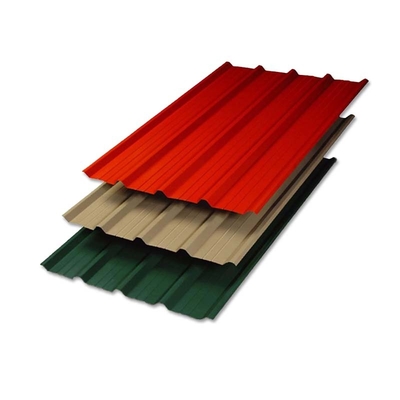 Color Coated Stainless Steel Corrugated Sheet Vacuum electroplating