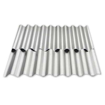 Wave Shaped Stainless Steel Corrugated Sheet 200 Series
