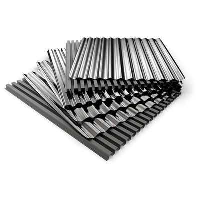 Wave Shaped Stainless Steel Corrugated Sheet 200 Series
