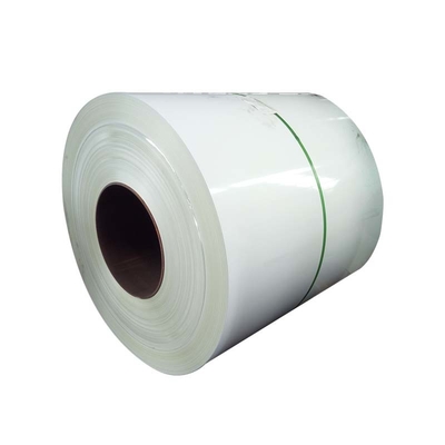 Bare White Color Prepainted Galvalume Steel Coil 1250mm Full Hard